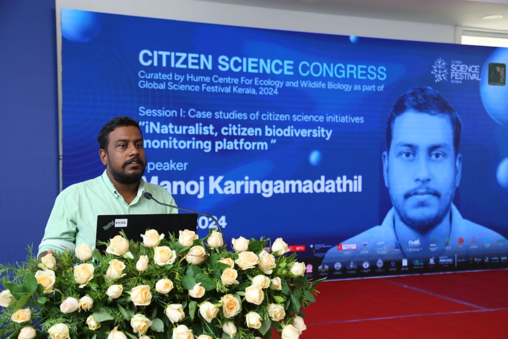 iNaturalist, citizen biodiversity monitoring platform by Manoj Karingamadathil